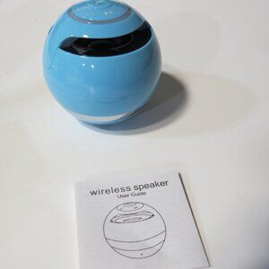 Blue Wireless Portable Speaker